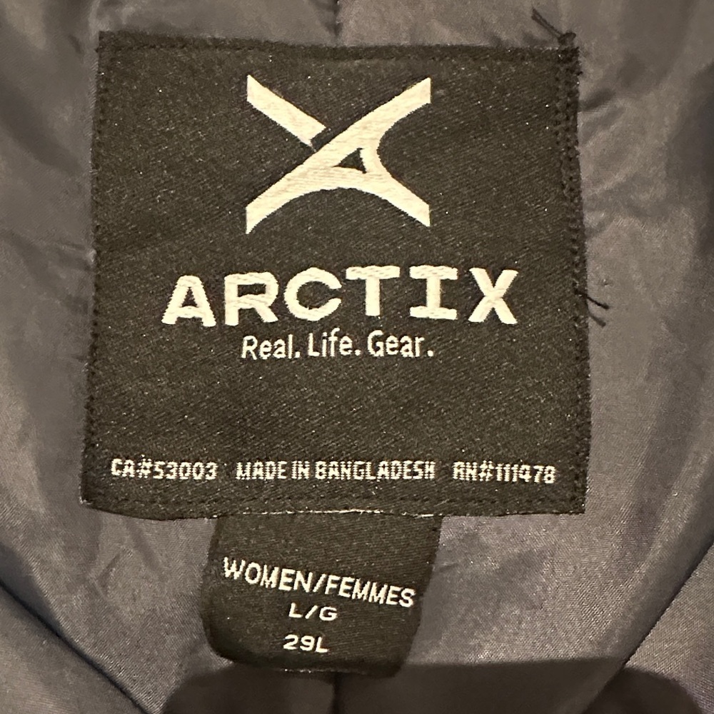 Arctix Charcoal Women's Outdoor Pants - Picture 2 of 2